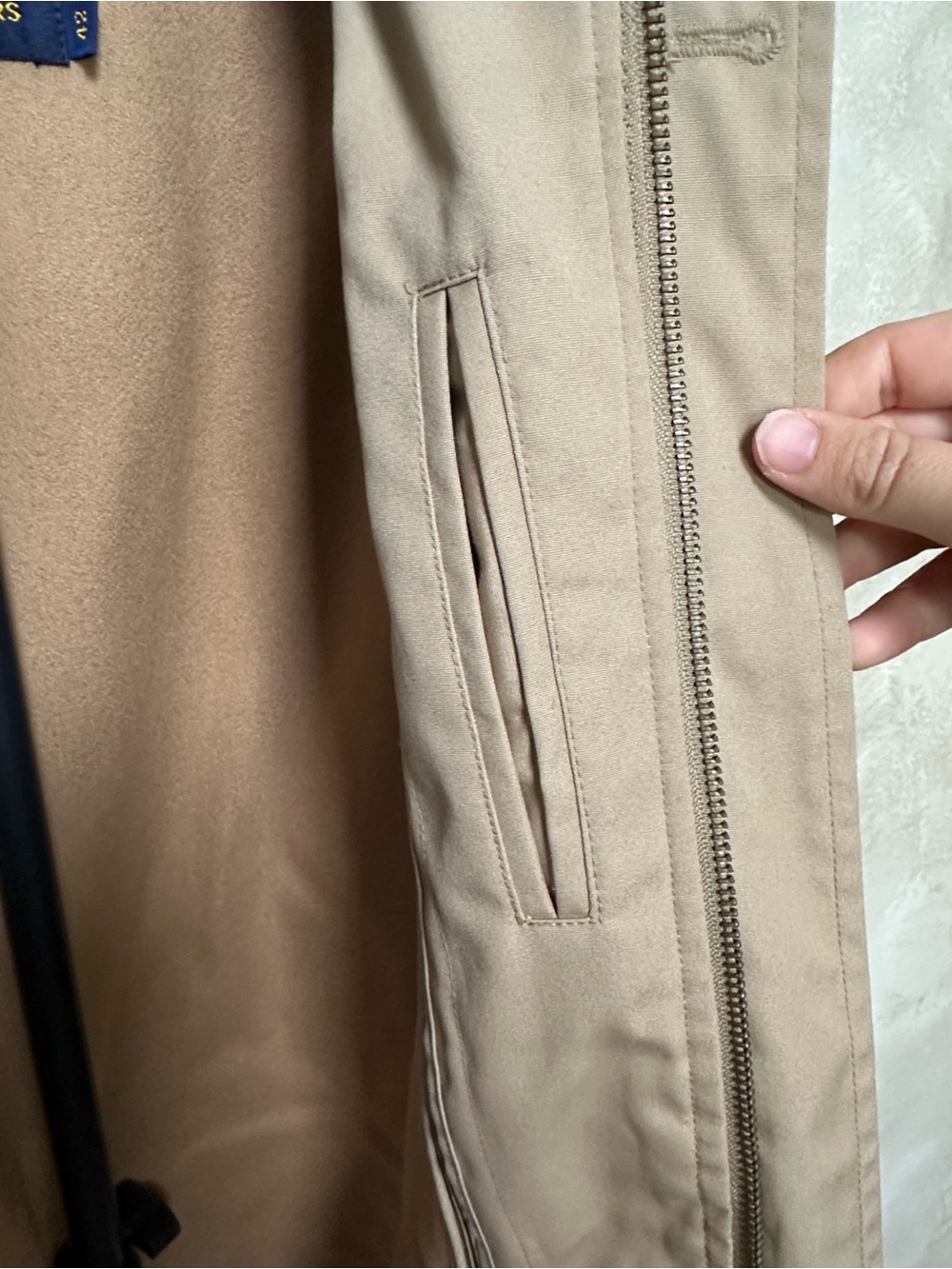 Vintage Brooks Brothers Harrington Jacket Men 42 with Tan Wool Liner - Picture 9 of 13